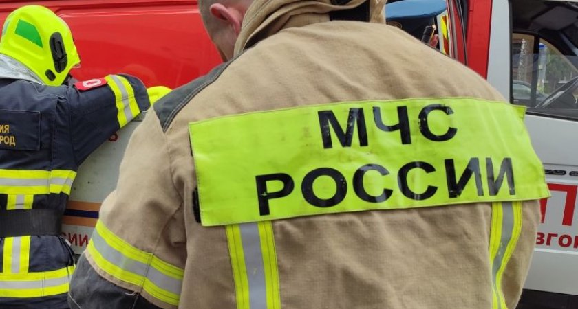 В Нижегородской области в пятницу сгорел жилой дом