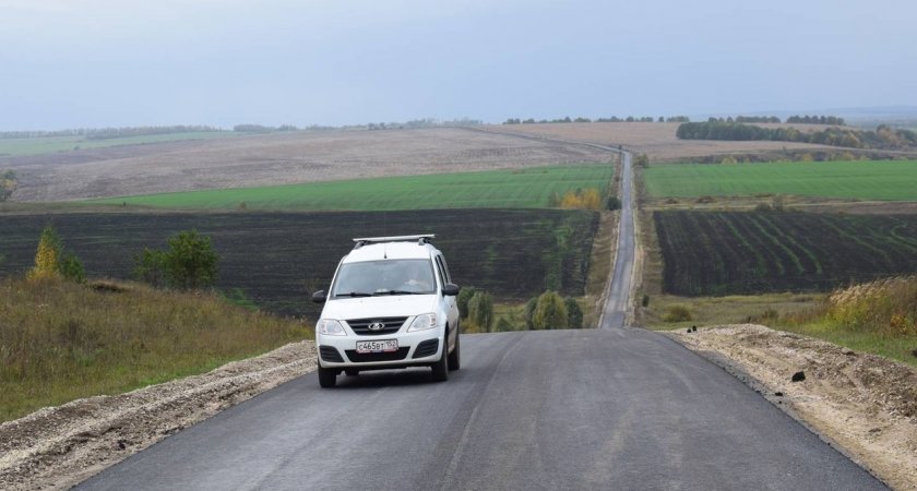 В Нижегородской области завершают ремонт связующей трассы