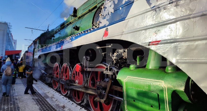 Всероссийский Дед Мороз приедет на поезде в Нижний Новгород