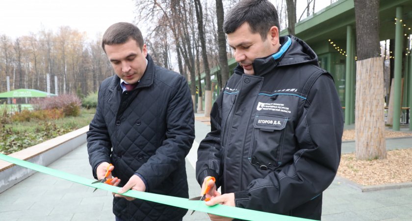 В нижегородском парке «Швейцария» открыли «Экотропу» и высадили 20 саженцев липы