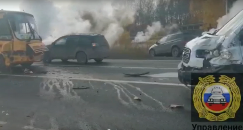 Стало известно о пострадавшем в массовом ДТП в Нижегородской области