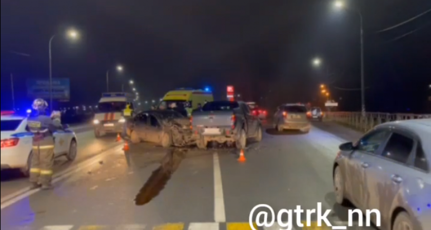 В Кстовском районе произошло ДТП с тремя пострадавшими