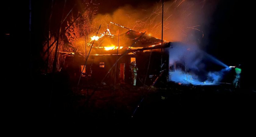 В Нижегородской области выясняют личность мужчины, погибшего при пожаре