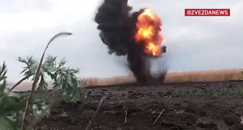 Люлин получил осколок 240-миллиметровой мины