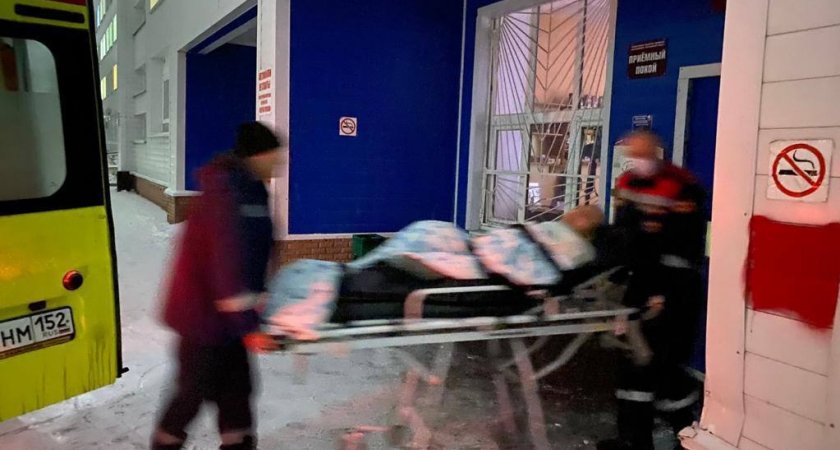 В обесточенном поселке Нижегородской области эвакуировали пациентов из холодной больницы