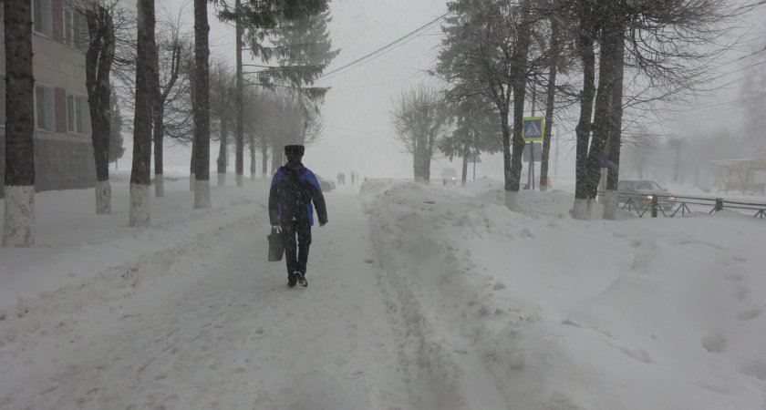 Метель и похолодание ждут нижегородцев 4 января