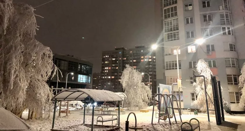 Фото к статье: В воскресенье нижегородцев ждут снег и гололед