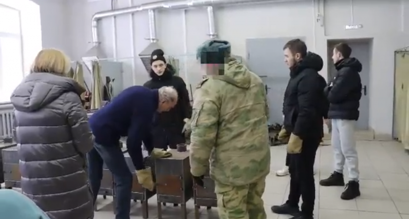 Нижегородские студенты передали бойцам на СВО самодельные обогреватели