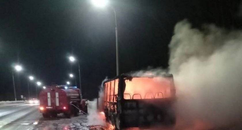 Нижегородская прокуратура заинтересовалась пожаром в пассажирском автобусе 