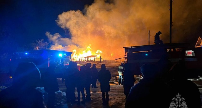 Ребенок погиб в загоревшемся доме в Нижегородской области