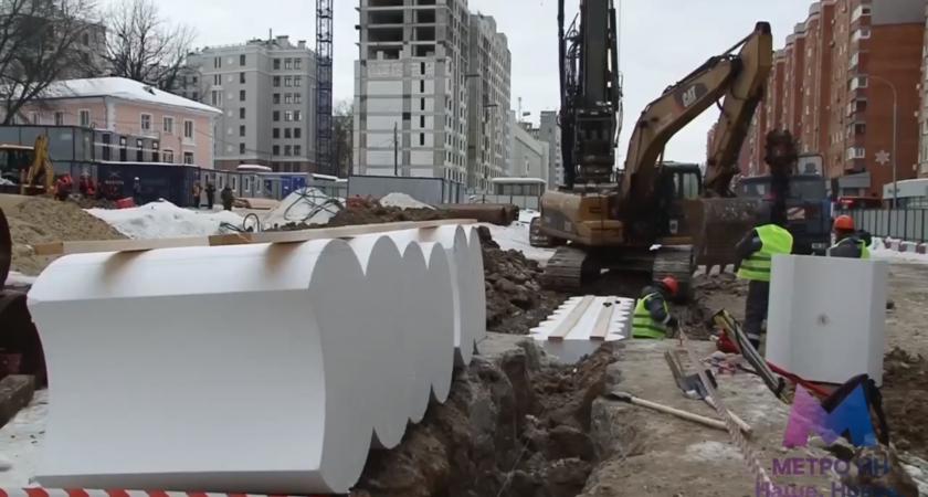 Строители в Нижнем Новгороде начали копать новое метро