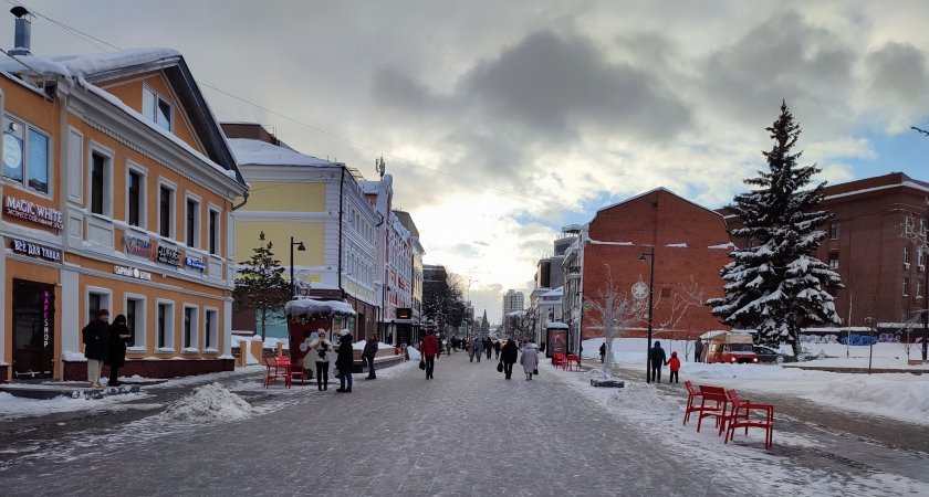 Снежная погода расположит нижегородцев к пятничным прогулкам