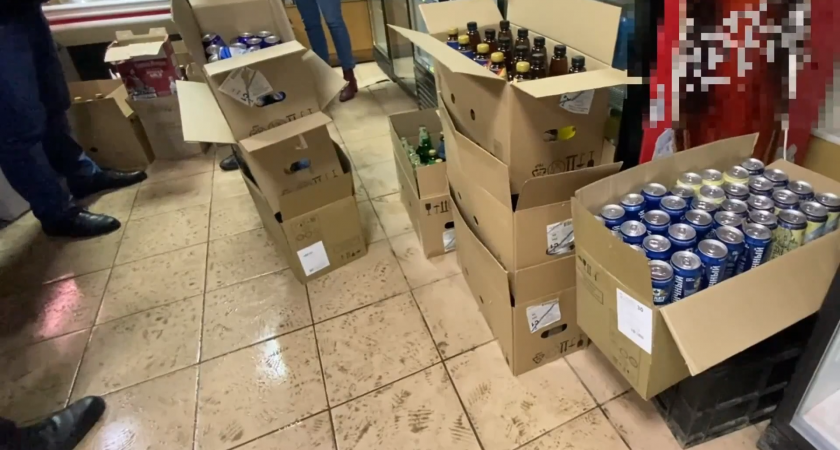 В Нижегородской области нашли 58 тысяч литров контрафактного алкоголя
