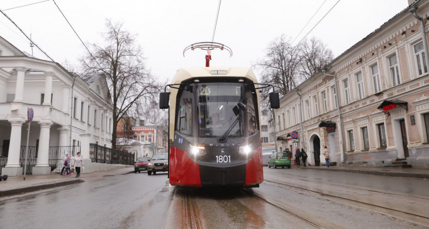 Два новых трамвая “МиНиН” вышли в рейс по Нижнему Новгороду