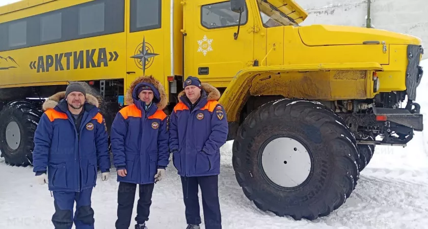 Фото к статье: Нижегородские спасатели отправились покорять Арктику