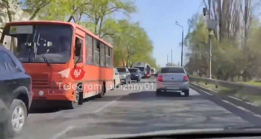 В Нижнем Новгороде начались пробки на Радоницу