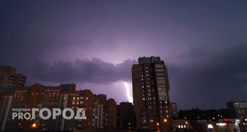 Фото к статье: На Нижегородскую область надвигается гроза