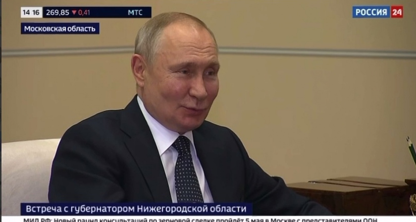 Встреча Путина и Никитина состоялась: говорили о результатах, выборах и СВО