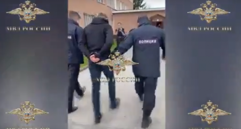 МВД опубликовали кадры задержания подозреваемого в подрыве авто Прилепина
