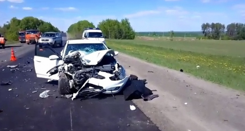 В Нижегородской области мотоциклист погиб, врезавшись в автомобиль