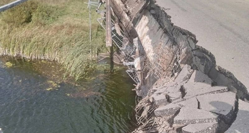 Бастрыкин поручил разобраться с рухнувшим мостом в Нижегородской области