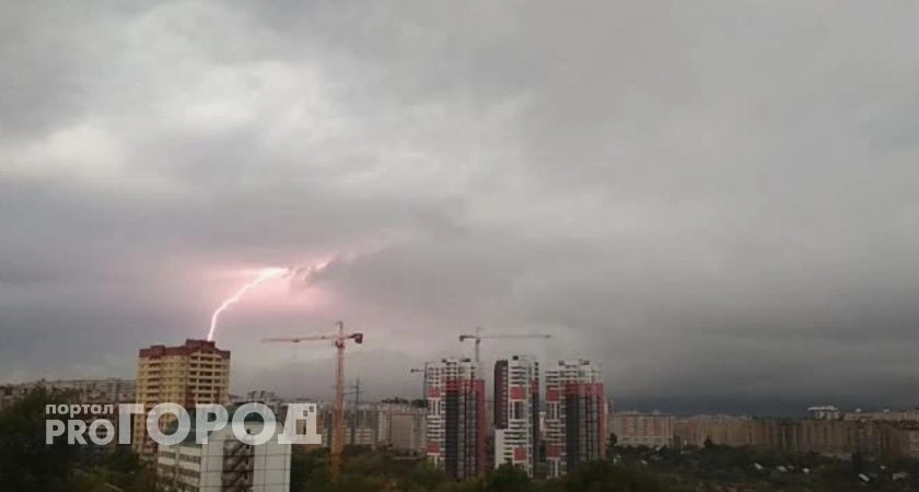 Фото к статье: Гроза принесет нижегородцам прохладу