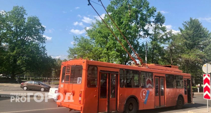 Четыре нижегородских троллейбуса поменяют схемы движения
