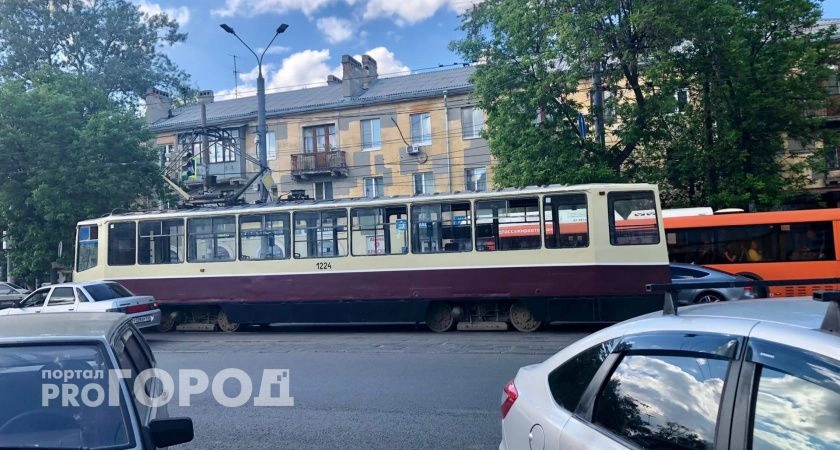 Фото к статье: На одной из улиц Нижнего Новгорода на сутки отменяют движение трамваев