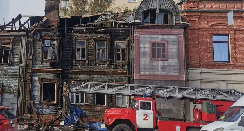 Фото к статье: На месте сгоревшего особняка в центре Нижнего Новгорода появится другое здание