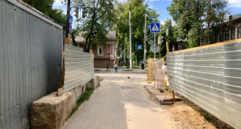 Фото к статье: Жители старого квартала в Нижнем Новгороде против его перестройки