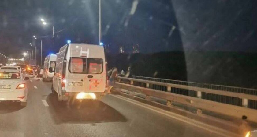 Девушку успели спасти от падения с Мызинского моста в Нижнем Новгороде