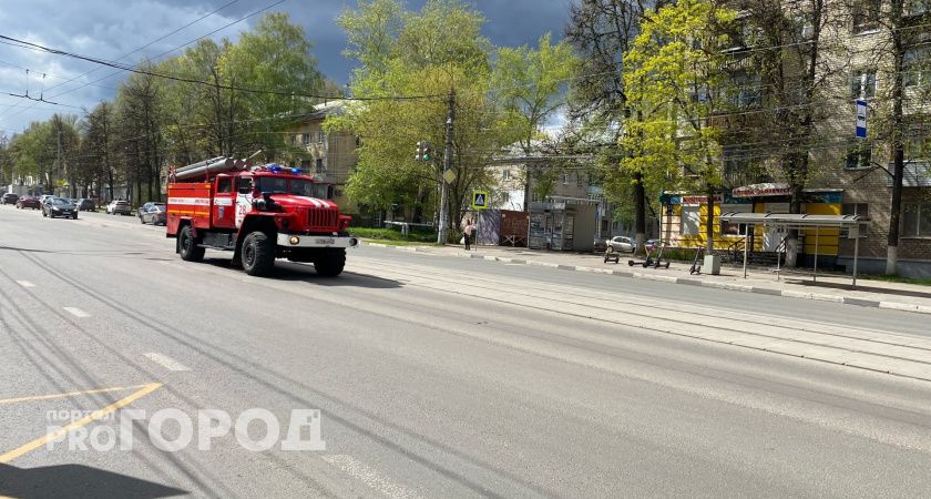 Семь человек пострадали в нижегородском пожаре: ребенка спасли, женщину не успели