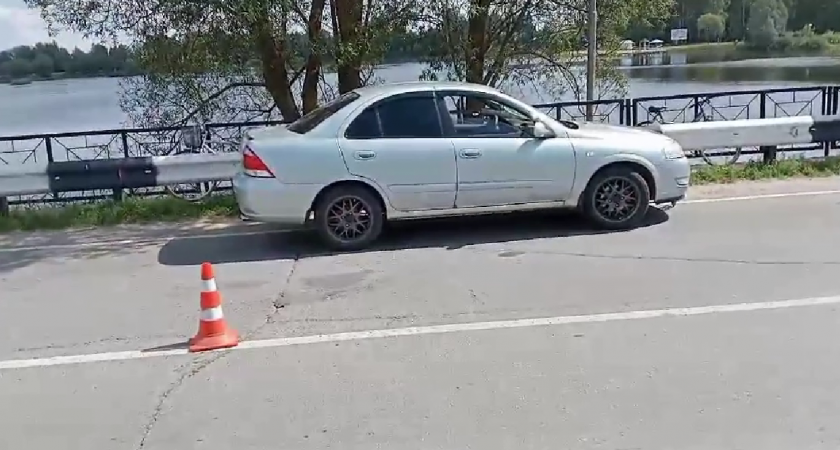 После наезда иномарки в Шаранге велосипедист попал в реанимацию