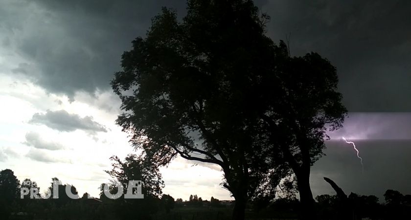 Уйдут ли грозы из Нижегородской области в воскресенье