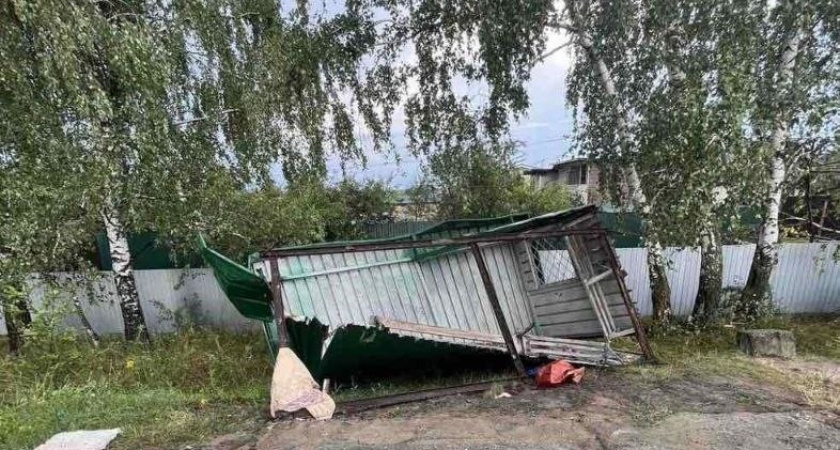 Следователи устроили проверку из-за упавшей на людей остановки в Кстовском районе