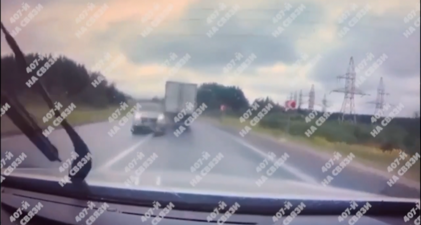 Массовая авария произошла на балахнинской трассе