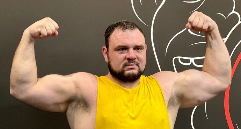 Самый сильный нижегородец попробует поднять бревно весом 140 килограмм и побить рекорд