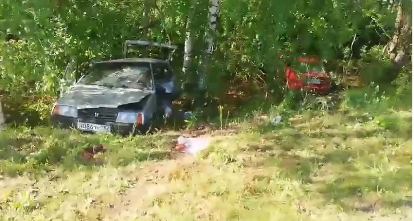 Три машины в кювете, женщина в больнице: под Шахуньей произошло массовое ДТП 