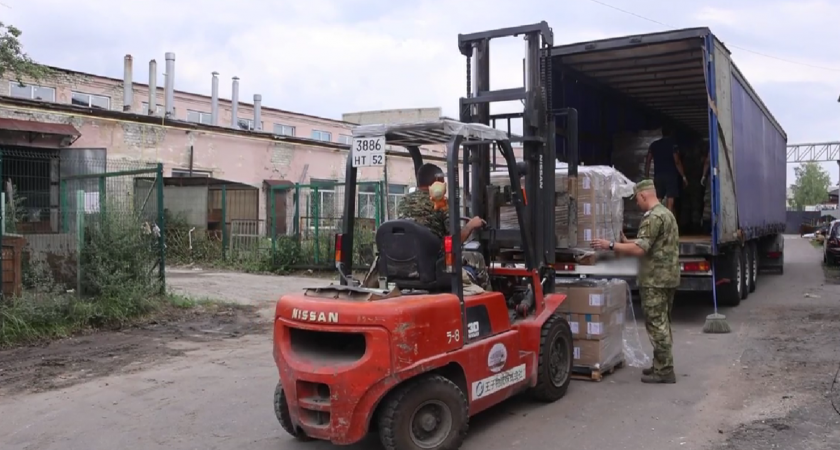 Участникам СВО доставят 18 тонн гуманитарной помощи из Нижегородской области