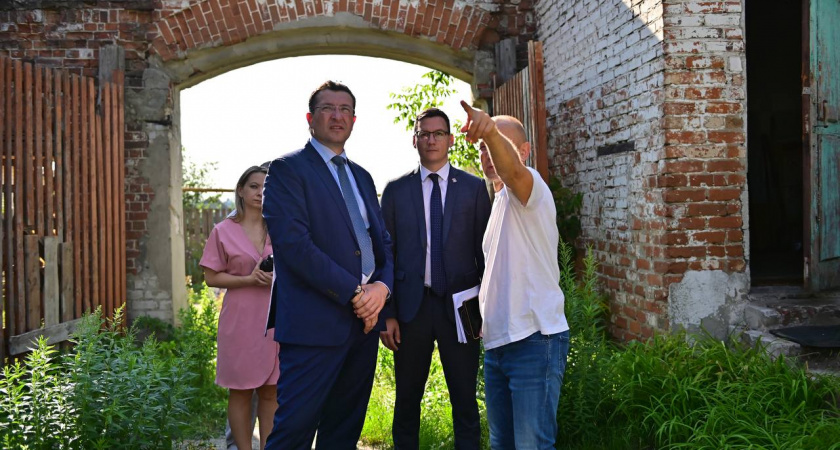 Глеб Никитин обсудил с главой Городецкого муниципального округа проекты благоустройства территории