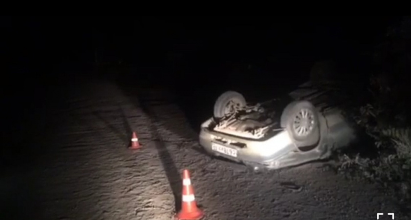 В полночь три человека опрокинулись в кювет под Выксой из-за нетрезвого водителя