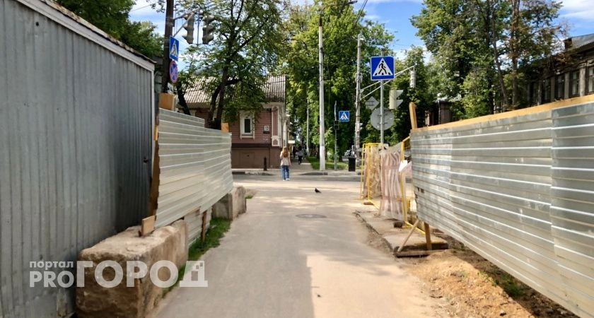 Фото к статье: По некоторым улицам Нижнего Новгорода не получится проехать до конца месяца