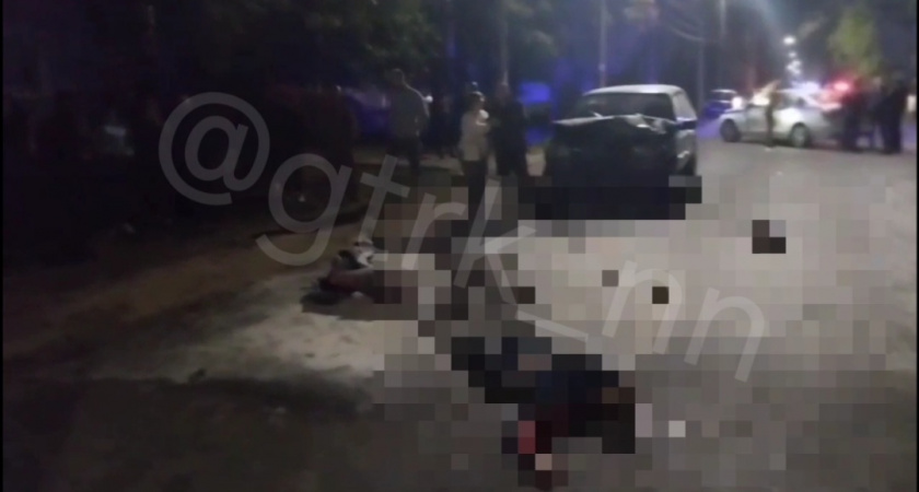 Две жизни унесла массовая авария с мотоциклом в Богородске