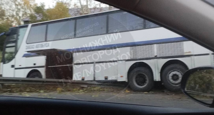 В Нижегородской области с утра произошло ДТП с пассажирским автобусом