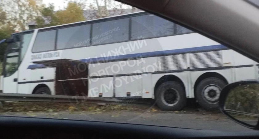 Фото к статье: В Нижегородской области с утра произошло ДТП с пассажирским автобусом