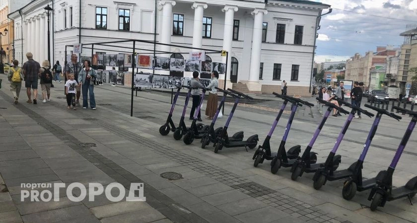 Фото к статье: Нижегородцев начали задерживать за пьяную езду на самокате