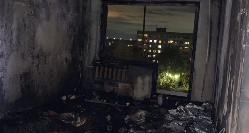 Фото к статье: В Нижнем Новгороде выясняют причины пожара в Автозаводском районе, где погиб человек