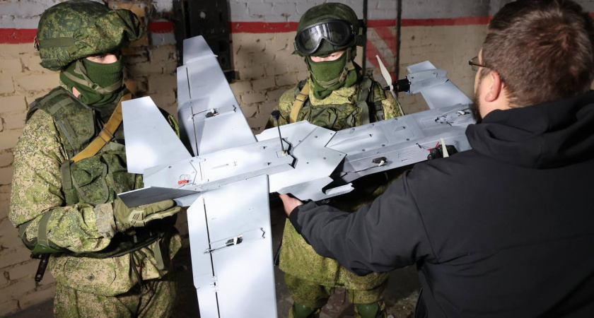 На СВО отправили первую партию дронов, которые собрали в Нижегородской области 