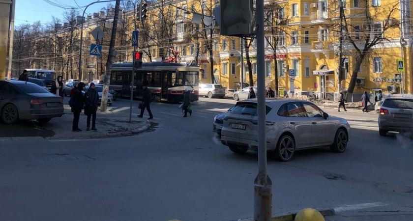 На четыре дня перекроют дорогу в Нижнем Новгороде из-за ремонта трамвайных путей