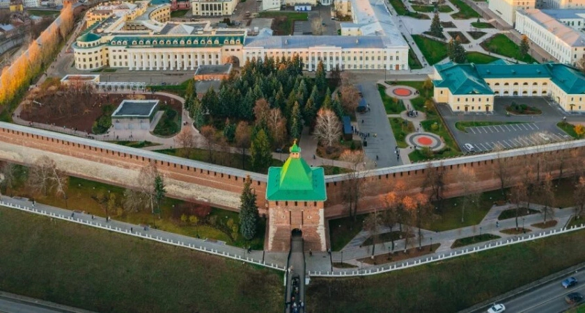 Фото к статье: Вход на территорию Нижегородского кремля ограничат на один день